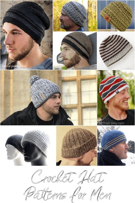 Cabled Beanie Crochet Pattern For Men Artofit