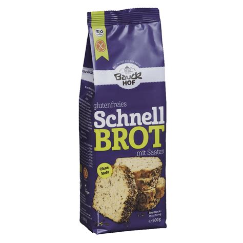 Bio Schnellbrot Glutenfrei Von Bauck Hof