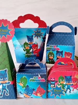 Lembrancinhas Festa Pj Masks Sacola Compre Produtos Personalizados No