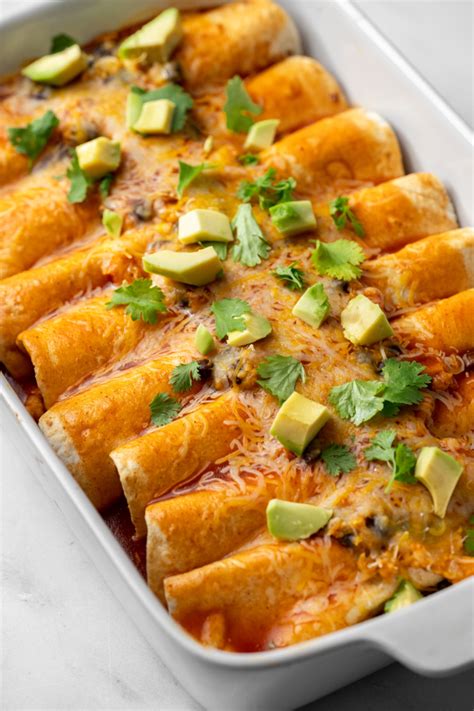 Black Bean And Sweet Potato Enchiladas Karinokada