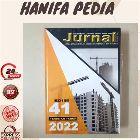 Jual Buku Jurnal Harga Satuan Bahan Bangunan Edisi Terbaru Segel