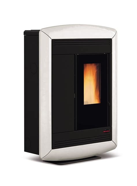 Stufa A Pellet La Nordica Extraflame Souvenir Lux EVO Bianco Pramar Casa