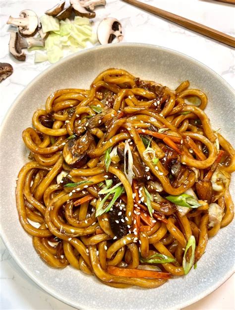 Yaki Udon Vegan Japanese Stir Fried Udon Noodles Artofit