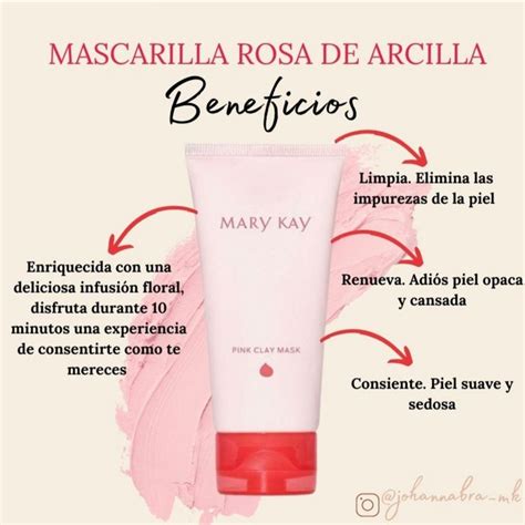 Mascarilla De Arcilla Rosa Mary Kay Mary Kay Cremas Mary Kay