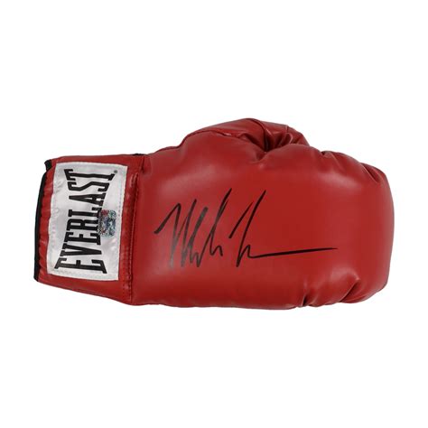 Mike Tyson Signed Everlast Boxing Glove Tyson Pristine Auction