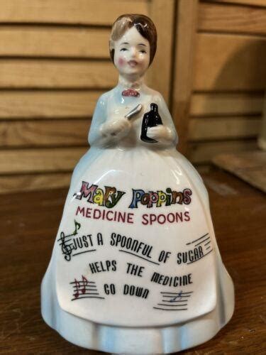 Vintage 1964 Walt Disney Mary Poppins Medicine Spoon Holder 4544140024