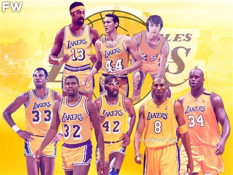 Ranking The 10 Greatest Teams In Los Angeles Lakers History - Fadeaway ...