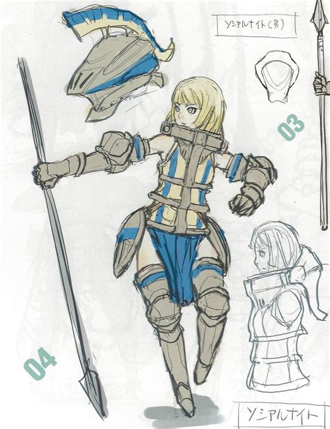 Cavalier Fire Emblem Cartoon Character Design Fantasy Character Design