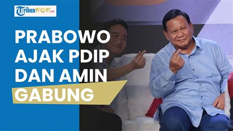 Ajak PDIP Dan Kubu AMIN Masuk Pemerintahan Prabowo TKN Yakin Tak