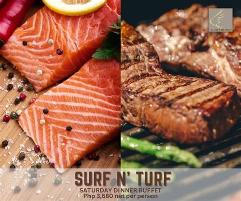 Buffet Surf And Turf Món Ẩm Thực Biển Và Đồ Nướng Hấp Dẫn