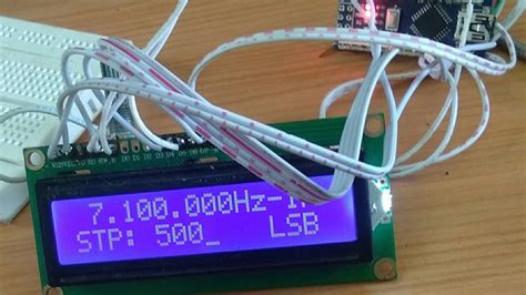 Membuat Vfo Dds Si Arduino Nano Ide Youtube