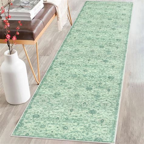 Amazon KILOCOCO 2x8 Runner Rug Moroccan Washable Hallway Entryway