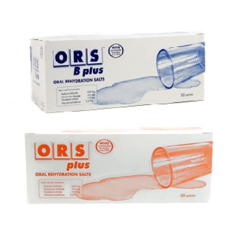 Ors Plus Oral Rehydration Salt Sachets Original Orange Shopee