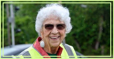 Crossing Guard Is Minutes Away From Retiring Then She Looks Across