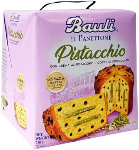 Bauli Il Panettone Con Crema Al Pistacchio E Gocce Di Cioccolato G