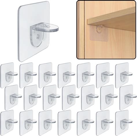 Amazon Punch Free Shelf Support Peg Pcs Self Adhesive Shelves