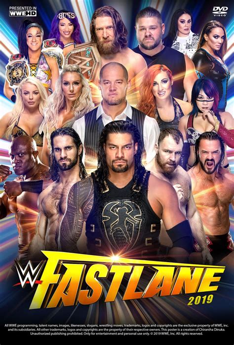 Wwe Fastlane Poster By Chirantha On Deviantart Wwe Events Wwe