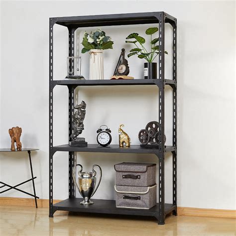 Adjustable Storage Boltless Metal Shelving Steel Metal Garage Rack Shelf