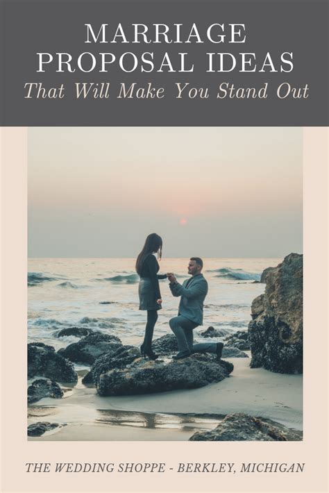 Marriage Proposal Ideas That Will Make You Stand Out The Wedding Shoppe