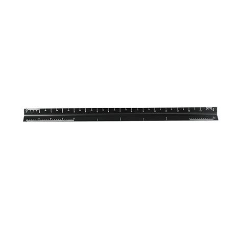 Architectural Scale Ruler 12inch Scale Ruler Drafting Ruler Black ...