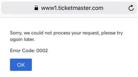 How To Fix Ticketmaster Error Code 0002 Trendblog Net