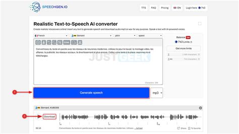 Convertir du texte en voix réaliste avec SpeechGen