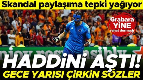 Son Dakika Kopenhag da Kamil Grabara dan haddini aşan Galatasaray