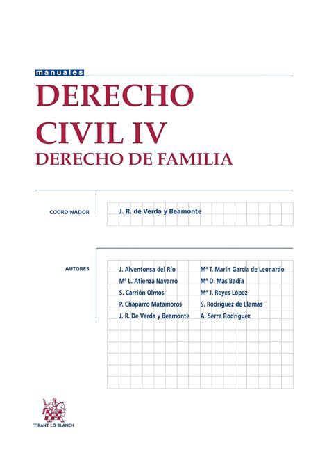 Amazon Derecho Civil Iv Derecho De Familia Verda