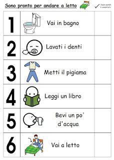 La Routine Del Mattino Pdf Scuola Pinterest Autismo Aula E