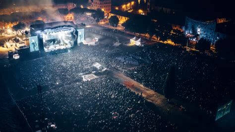 Circo Massimo Tutto Pronto Per Gli Imagine Dragons Il Caff Di Roma