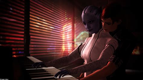 My Mass Effect World Liara Tsoni And Jane Shepard Romance