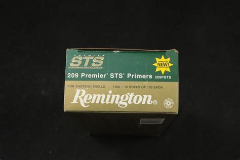 Remington 1000x 209 Premier Sts Primers Local Pickup Onlyrem Shotshell