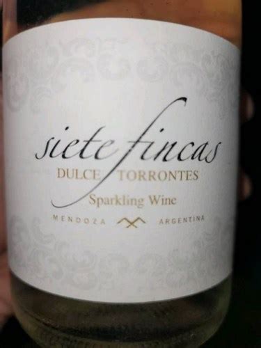 Siete Fincas Dulce Torront S Vivino Us