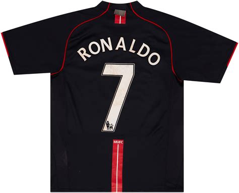 Manchester United Away Shirt Ronaldo Good M