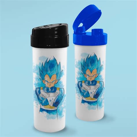 Garrafa ECO Vegeta Dragon Ball Shopee Brasil