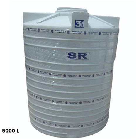 5000 L LLDPE Water Storage Tanks At Rs 6 5 Litre 3 Layer Water Tank