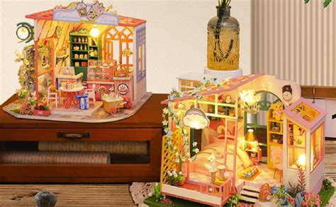 Cuteefun Diy Puppenhaus Miniatur Haus Zum Selber Bauen F R Erwachsene