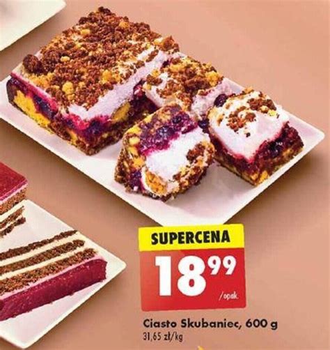 Promocja Ciasto Skubaniec 600 G W Biedronka