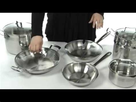 Emeril By All Clad Chef S Stainless 12 Piece Set SKU 8068713 YouTube