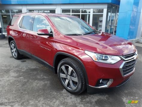 Cajun Red Tintcoat Chevrolet Traverse Lt Awd Photo