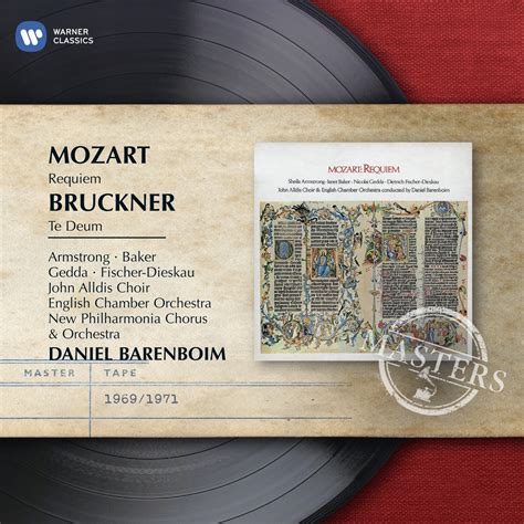 Mozart Requiem Bruckner Te Deum Warner Classics