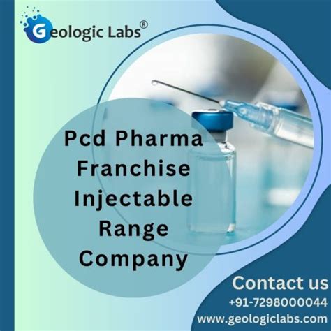 Pcd Pharma Franchise Injectable Range Company In India