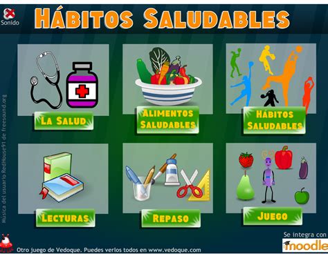 Hábitos saludables Recursos educativos digitales