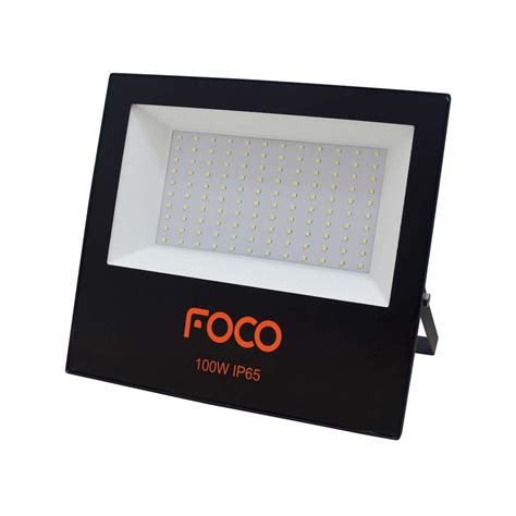 Refletor LED Ultra 100W 6500K Marca Foco Eletroluz