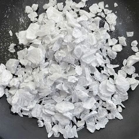 Bulk White Mgcl Anhydrous Magnesium Chloride Flakes China