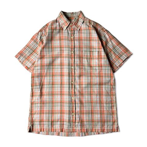 90s Jcrew インディアン マドラス チェック 半袖 ボタンダウン シャツ Xs 90年代 オールド Jクルー 巨人タグ Rum230601 02 通販