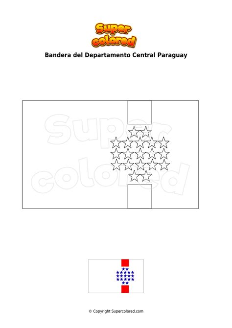 Dibujo Para Colorear Bandera Del Principado De Asturias Espa A