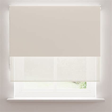 Sheer Blackout Double Roller Blind Dunelm