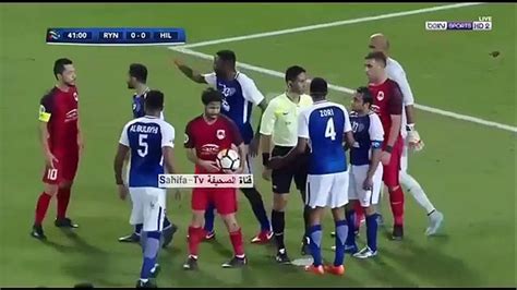 اهداف مباراة الريان والهلال السعودي 1 0 دوري اابطال اسيا 2018 الشوط