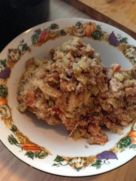 My Mom's Moist Turkey Stuffing Recipe | Just A Pinch Recipes